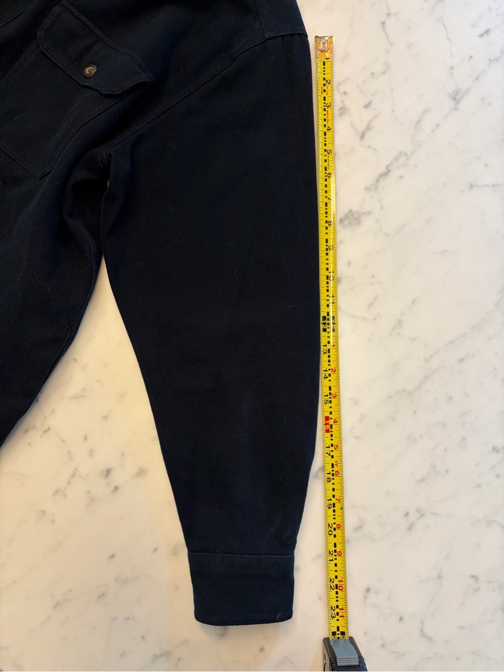 Levi's Navy Moleskin Utility Jacket - Picture 9 of 9